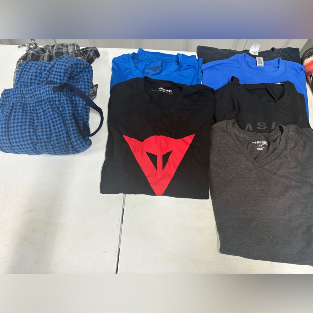 Black and Red Graphic Tee